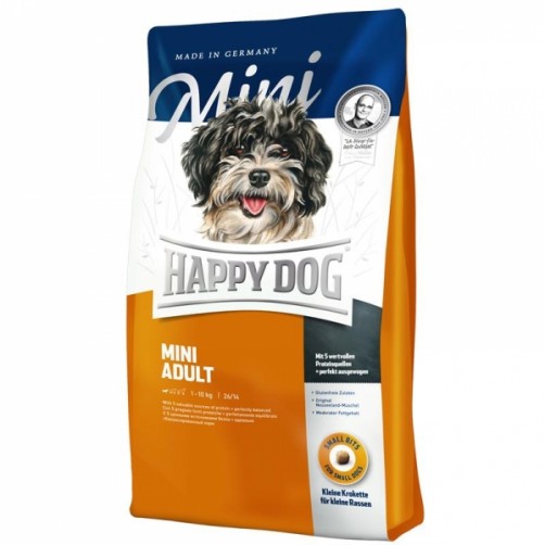 غذای خشک سگ بالغ نژاد كوچك هپی داگ/ 1 کیلویی/ Happy Dog ADULT MINI